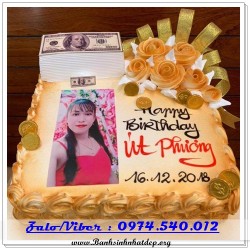 Mẫu Bánh Sinh Nhật Đẹp - A281